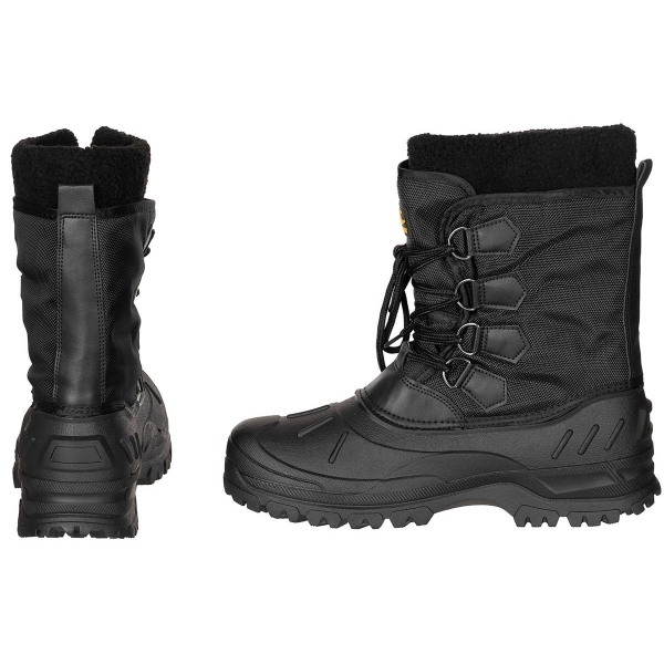 buty zimowe czarne